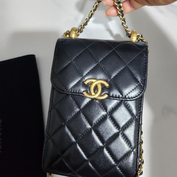 샤넬 줄조정 공방 폰홀더백/ 완전 급처!