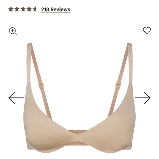 스킴스 와이어리스 수퍼 푸쉬업 브라