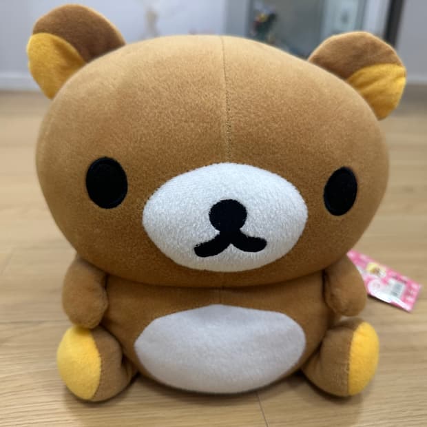 산엑스 리락쿠마 좌식의자  코리락쿠마 오네갸루 갸루 방꾸 라떼갸루