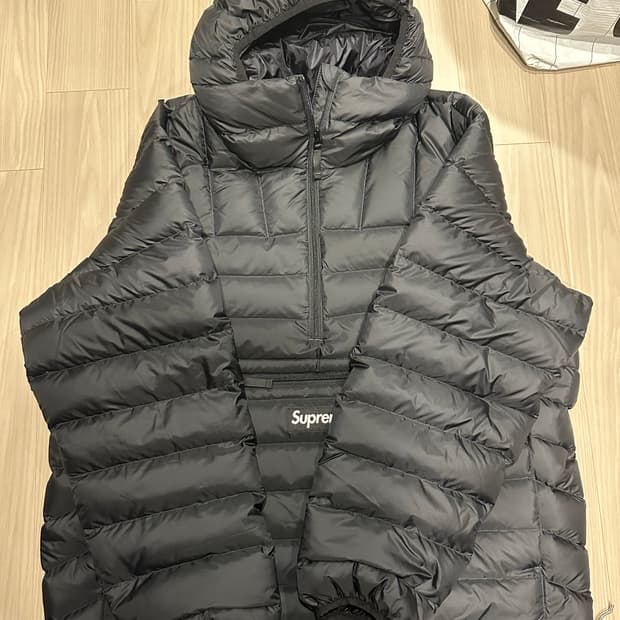 슈프림 경량패딩 마이크로다운자켓