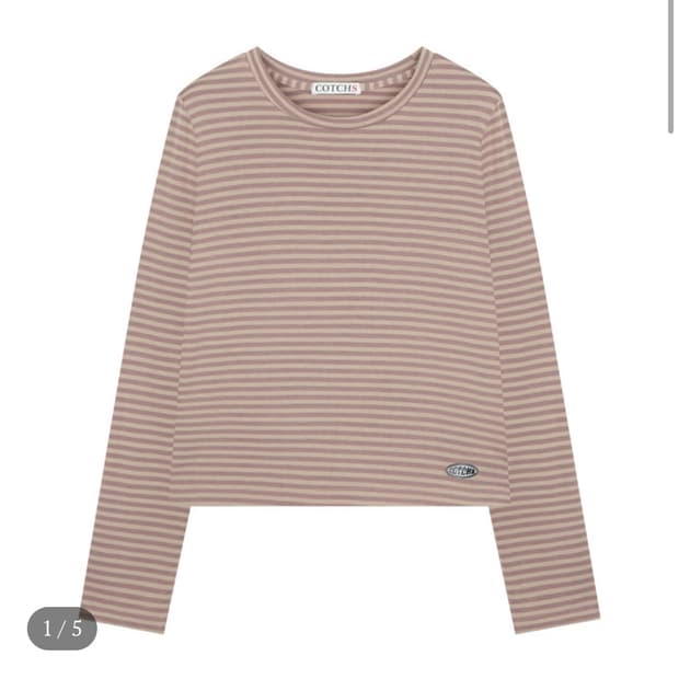 카치스 ANGEL STRIPE LONGSLEEVE