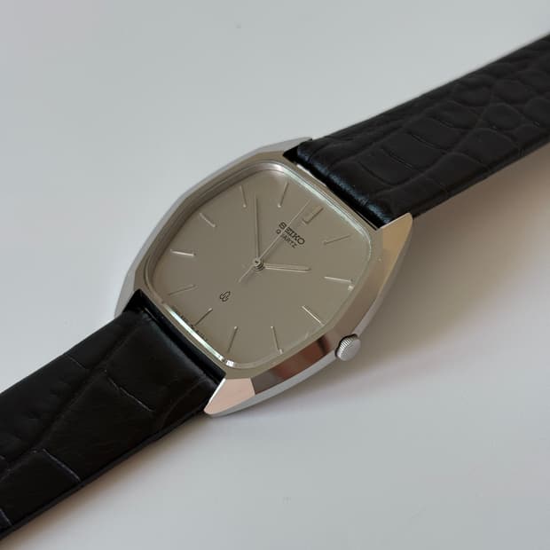 1980s Chariot Silver Tank Quartz