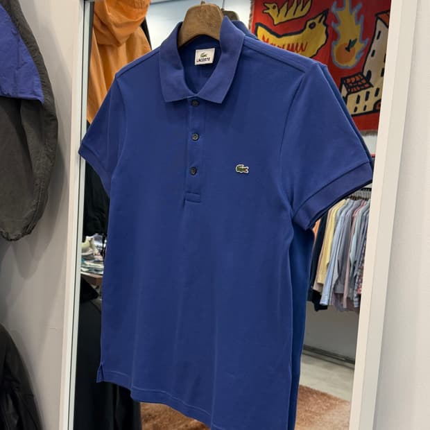 Lacoste 라코스테 pk 반팔 티셔츠 (blue)