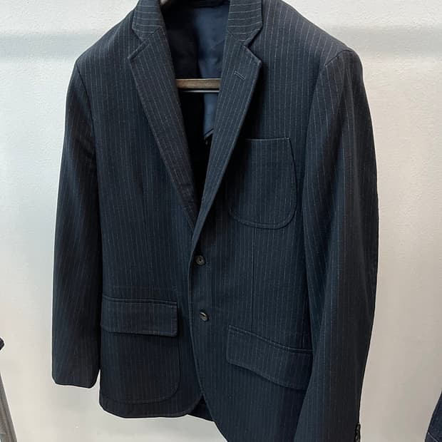 95-100) 폴로 스트라이프 코튼자켓 