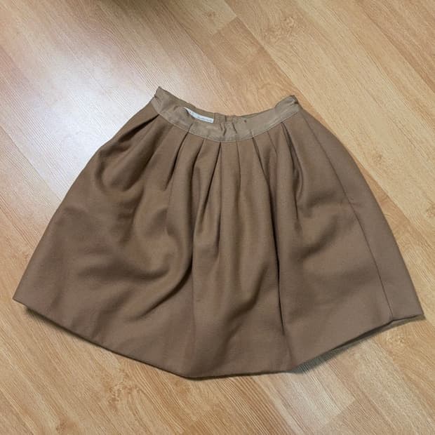 빈티지 울 미니스커트