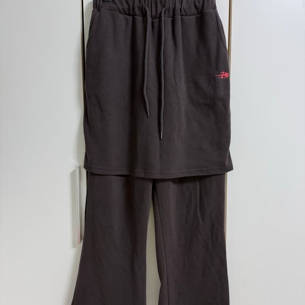 나이트고스트클럽 스커트 팬츠 브라운