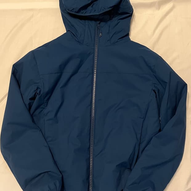 [L]무탠다드 코어 클래식 패딩 자켓 다크블루