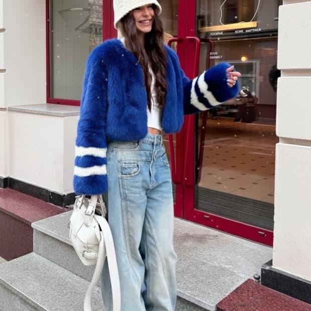 비이커 블루퍼자켓