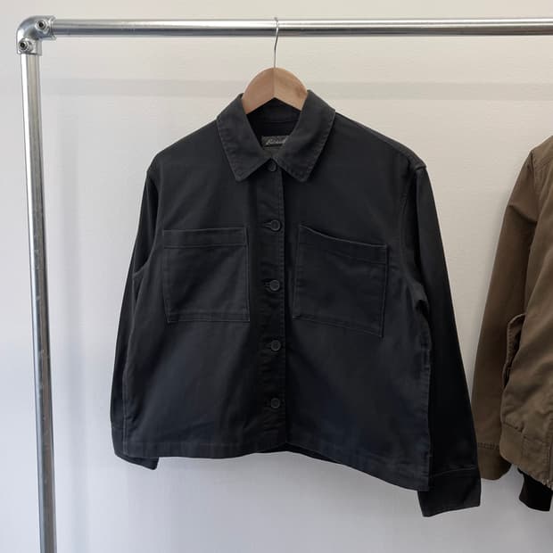 에디 바우어 코튼 크롭 자켓 (S)