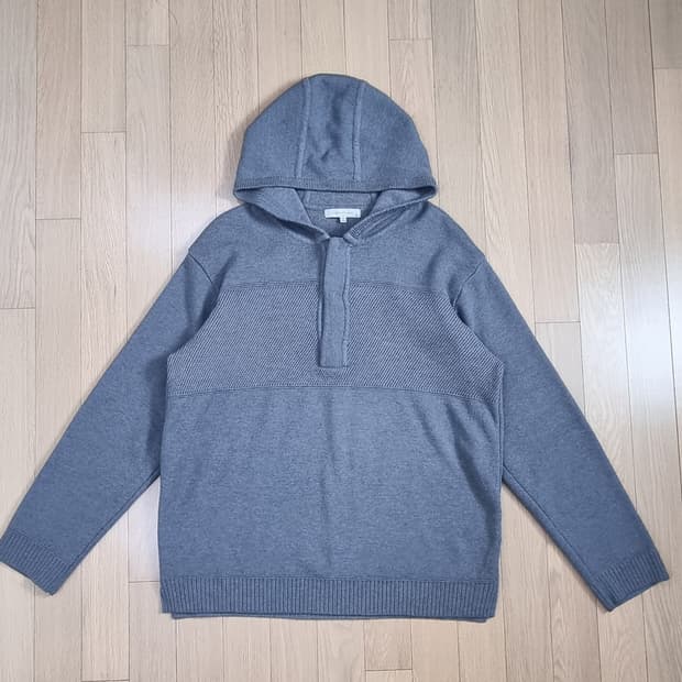 리버클래시 하프버튼 후드 니트 XL _ 남성
