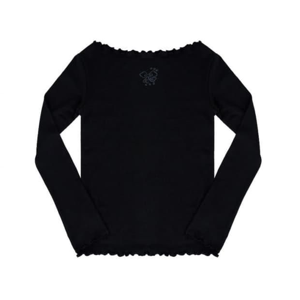 [택포] Butterfly bliss long sleeve black