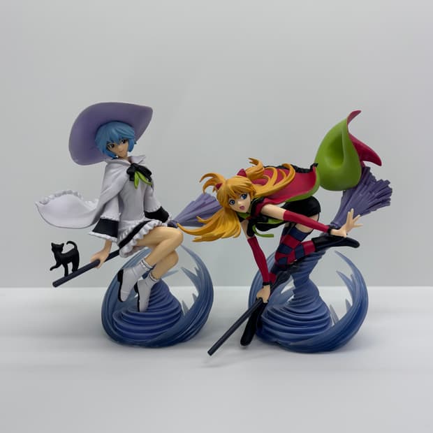 에반게리온 스위트 위치스 레이 아스카 피규어