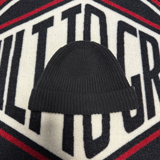 무신사 스탠다드 니트 워치 캡 블랙