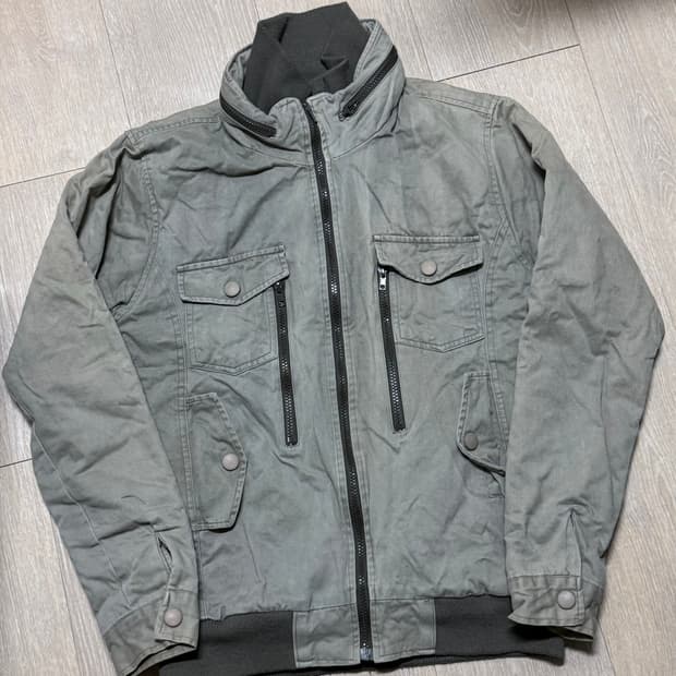 밀리터리 카고 자켓