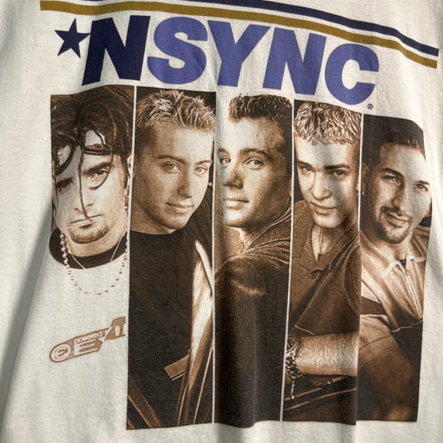 Nsync 엔싱크 티셔츠 L
