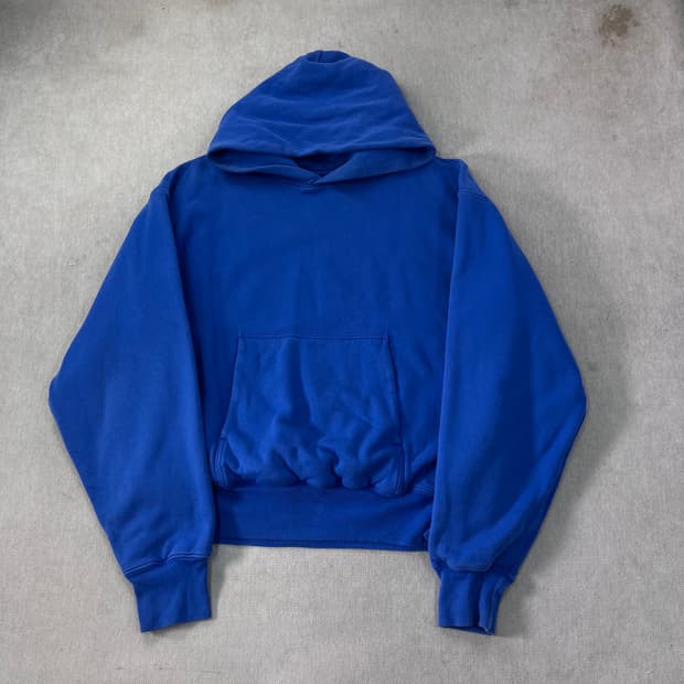 100 이지 갭 퍼펙트 블루 후드티