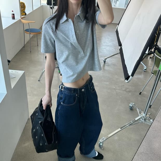 플리즈프로젝트 보이핏 데님 팬츠 블루 2