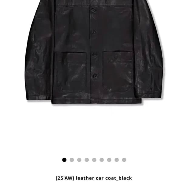 새상품 퍼렌 레더 자켓 2사이즈