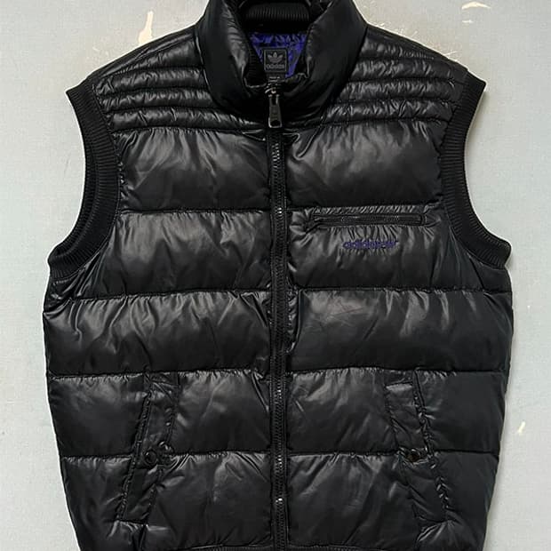 아디다스 남자 패딩조끼 웰론 블랙 L 100