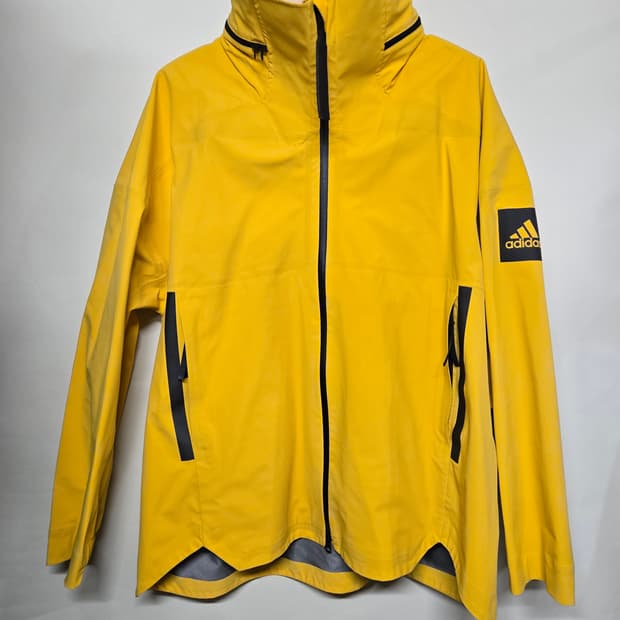 아디다스 마이쉘터 레인 자켓 3XL 엘로우