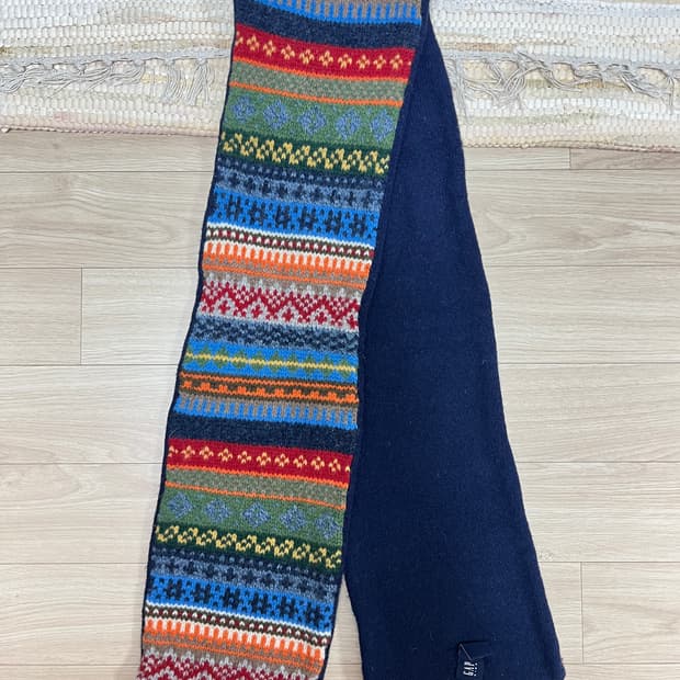 올드 갭 페어아일 양면 머플러