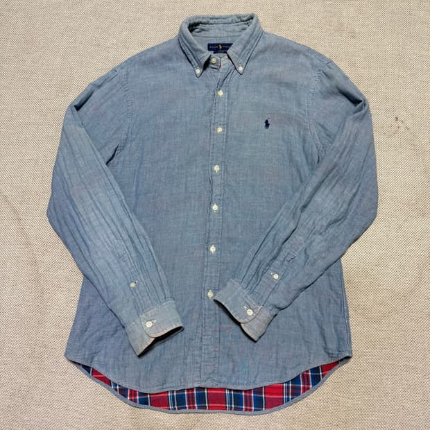 폴로 랄프로렌 슬림핏 코튼 셔츠