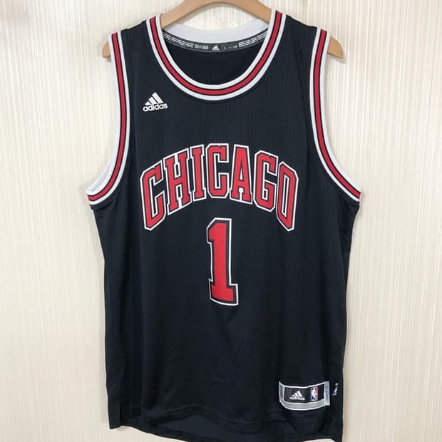 NBA 아디다스 시카고불스 스윙맨유니폼 L(100) #1 데릭로즈