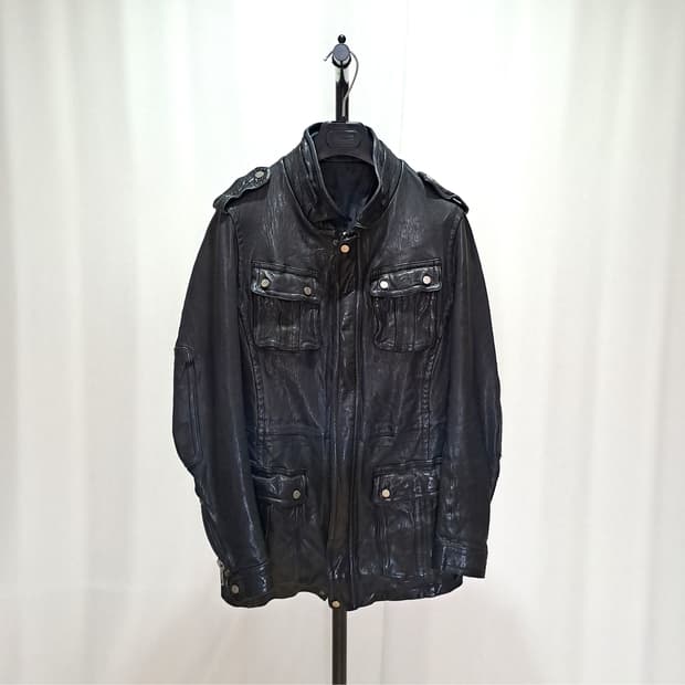 (택포) M65 스타일 이태리 양가죽 사파리 95-100 B520