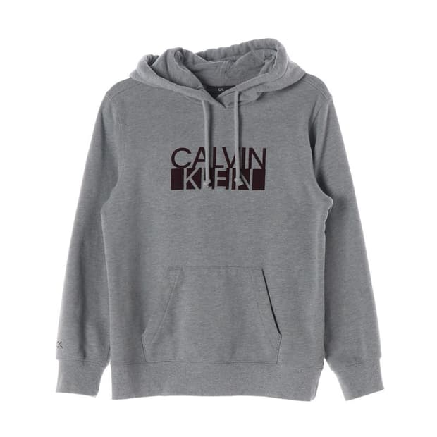 캘빈클라인 퍼포먼스 박스로고 후드티 S