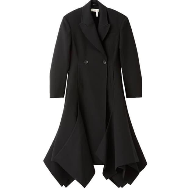 (새상품) H&M 글렌마틴스 블랙 코트 M 사이즈 판매합니다.