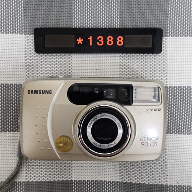 삼성캐녹스 90 QS 필름카메라