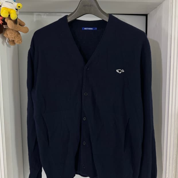 네이더스 메리노 울 가디건 네이비 4