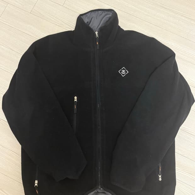 90‘s 스투시 피트니스 플리스&나일론 리버시블 자켓