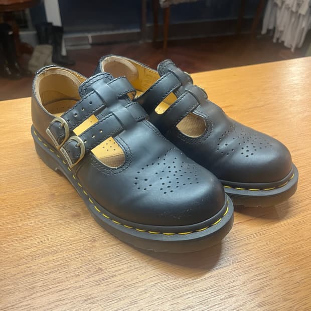 닥터마틴 8065 메리제인 스무스 블랙 슈즈 245