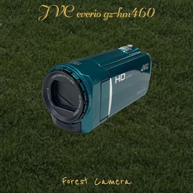 (셀카/꾸미기) JVC gz-hm460 디지털캠코더 빈티지캠코더