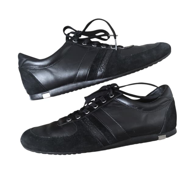 돌체앤가바나 아카이브 레더 스니커즈 y2k