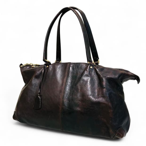 아니아리 앤틱레더 보스톤 토트백 포터 스타일