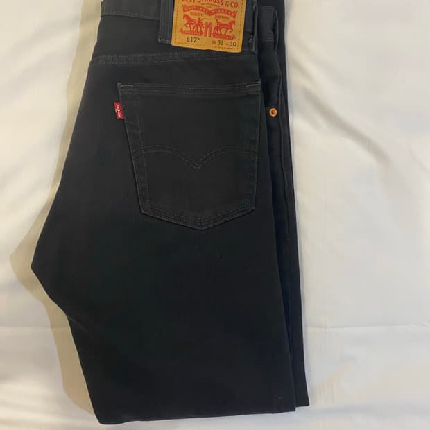 리바이스 517 블랙 31 x 30