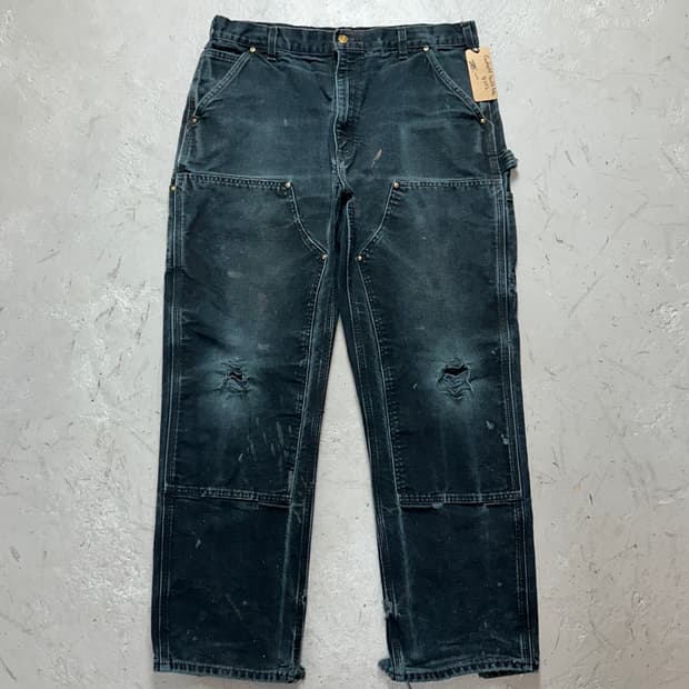 OG USA Made 칼하트 B01 더블니 팬츠 칼하트 썩블니