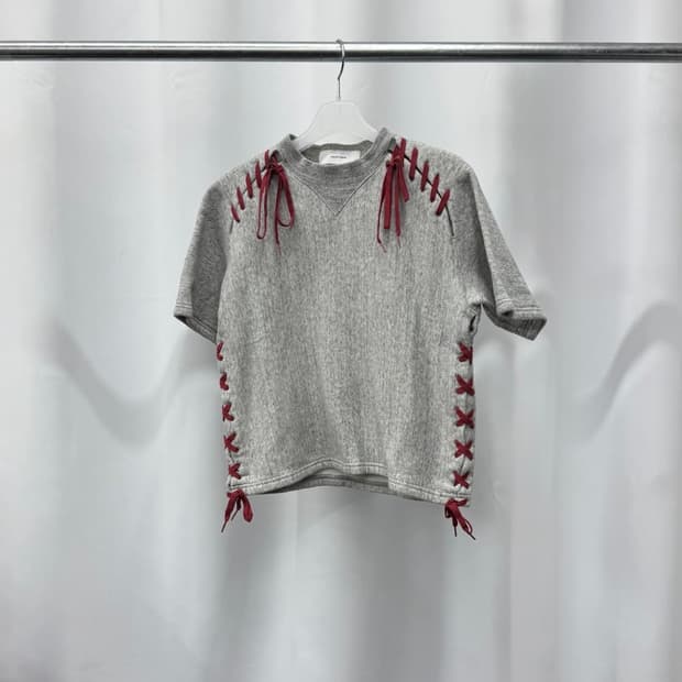 파세타즘 반팔 니트 맨투맨