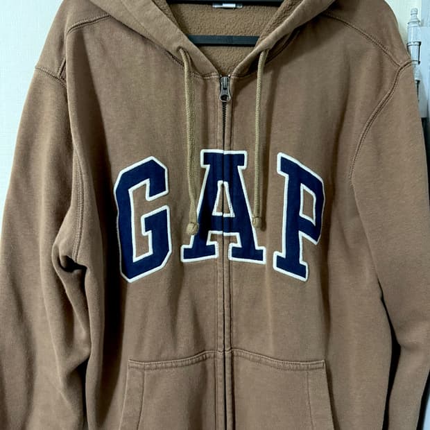 갭 gap 브라운 초코 후드집업