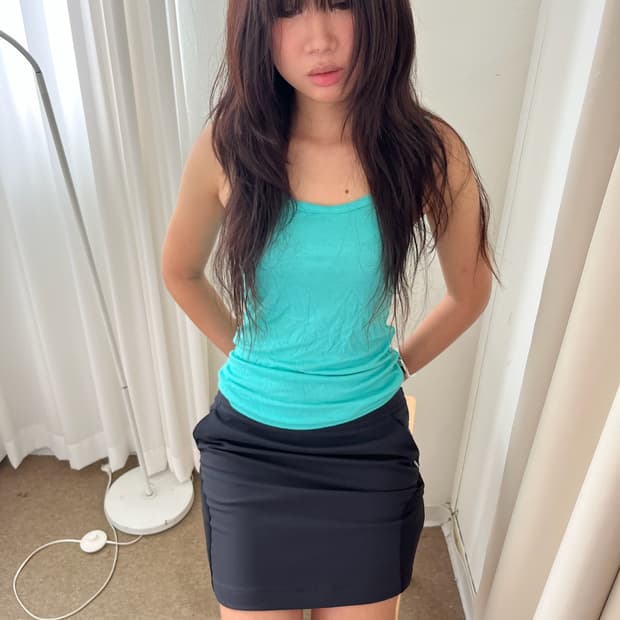 mint sleeveless