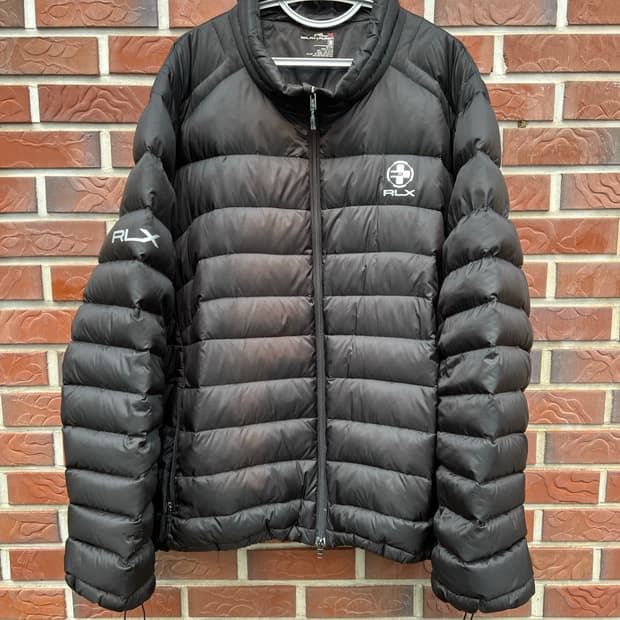 폴로 랄프로렌 rlx 구스 경량패딩 5xl 빅사이즈
