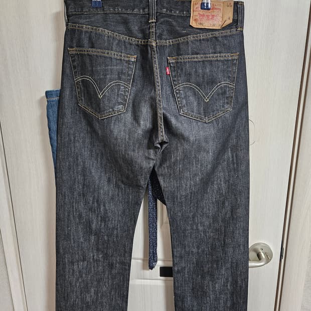 올드 리바이스 501 33x30 흑청 levis 