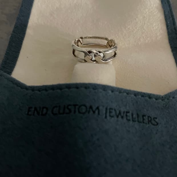 엔드커스텀주얼리 커브 휘가로 링 21호