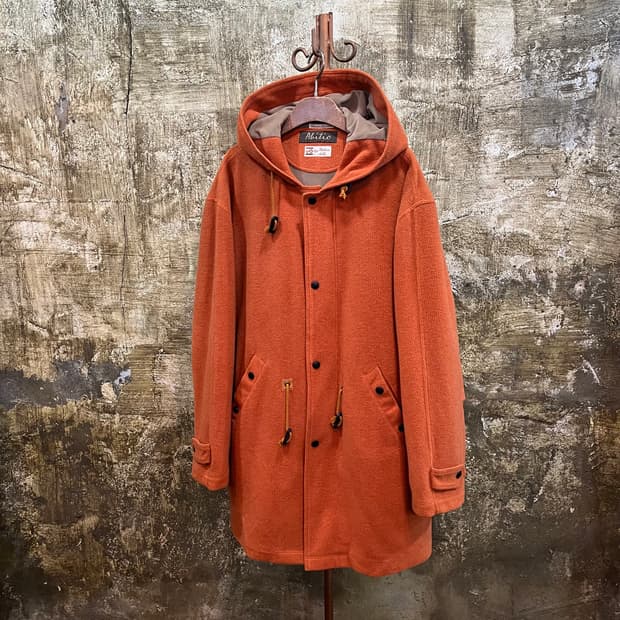 90s 아비티오 이태리 패브릭 n3b 울 코트