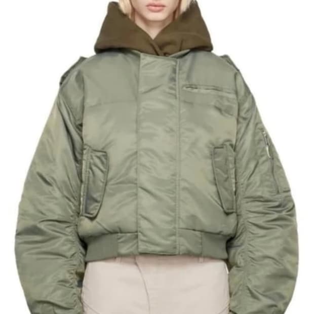 엔타이어 스튜디오 A-2 봄버 M사이즈 구매해요