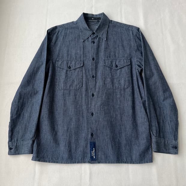 스톤아일랜드 2004 S/S 스트라이프 코튼 셔츠