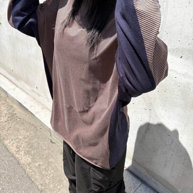 마이뷰티풀랜드렛 스트라이프 롱슬리브