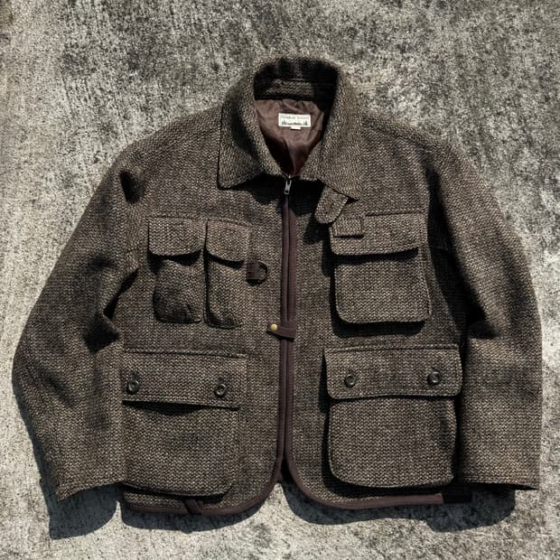 [M~L] 아웃도어러버스 X 해리스트위드 멀티포켓 자켓